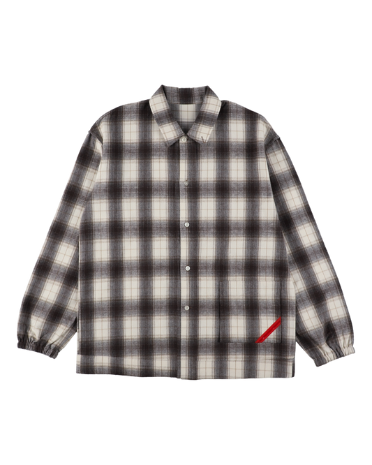 NIGHT SHIRT HOMBRE PLAID BEIGE