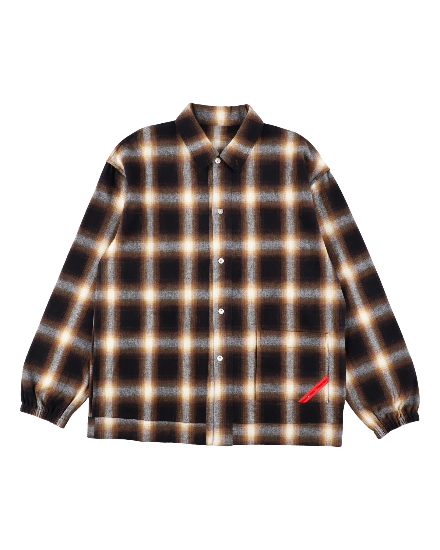 NIGHT SHIRT HOMBRE PLAID BROWN