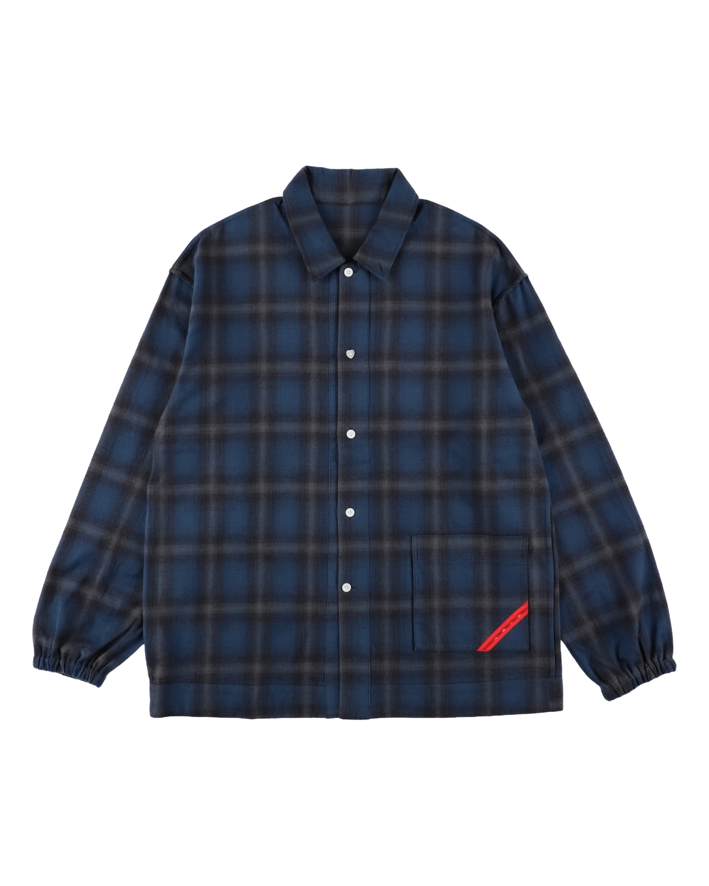 NIGHT SHIRT HOMBRE PLAID NAVY