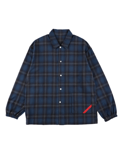 NIGHT SHIRT HOMBRE PLAID NAVY