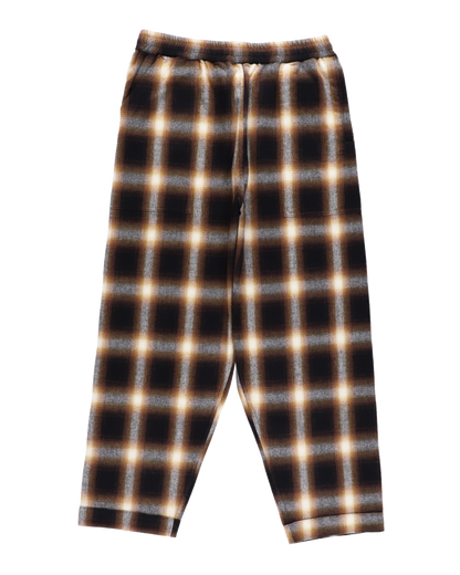 NIGHT PANTS HOMBRE PLAID BROWN