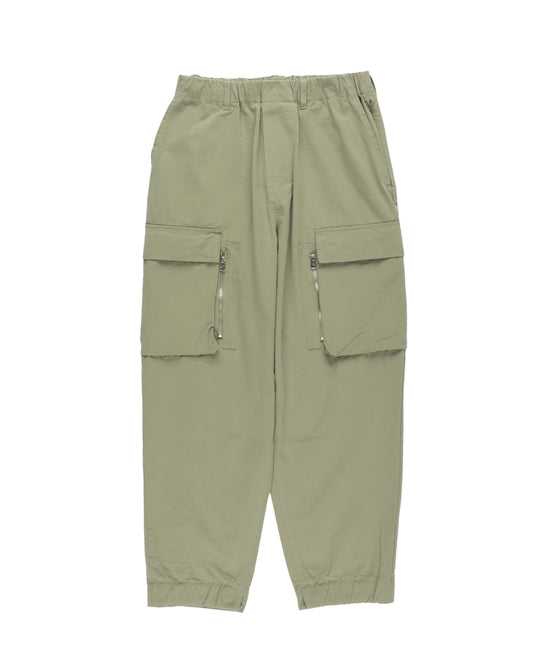 ZIPPY POCKET PANTS MOSS GREEN