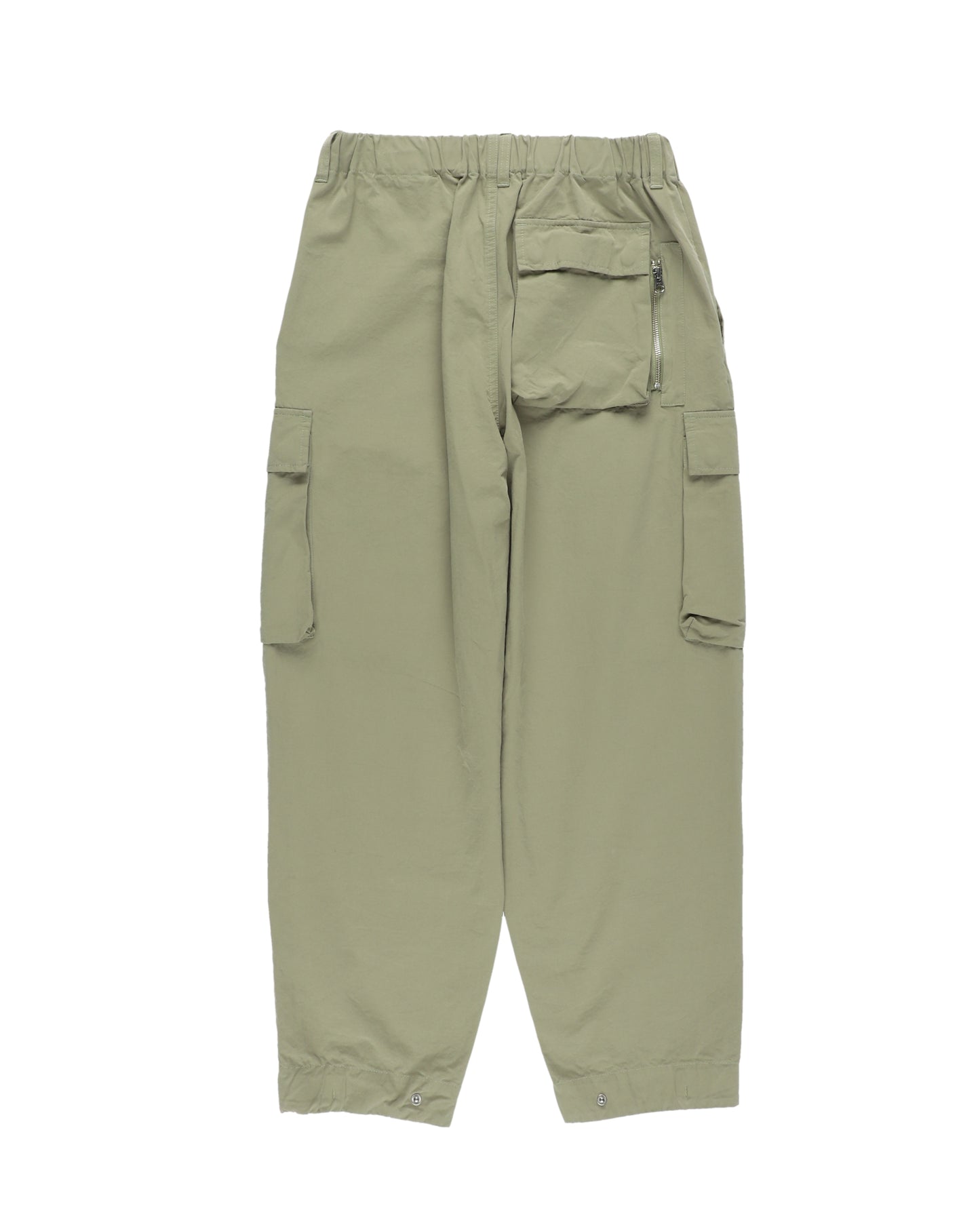 ZIPPY POCKET PANTS MOSS GREEN