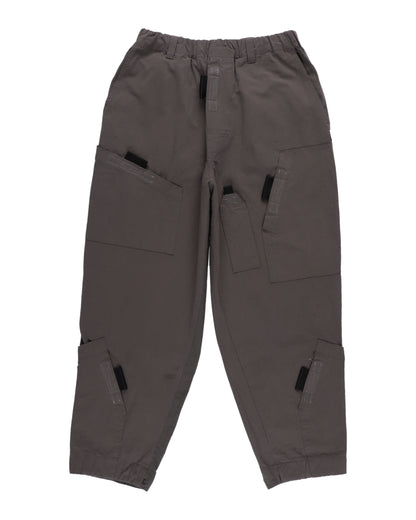 PULL TAB FLIGHT PANTS CHARCOAL