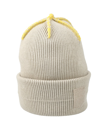 REVERSIBLE WATCH CAP IVORY