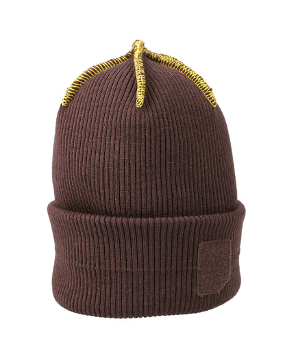 REVERSIBLE WATCH CAP BROWN