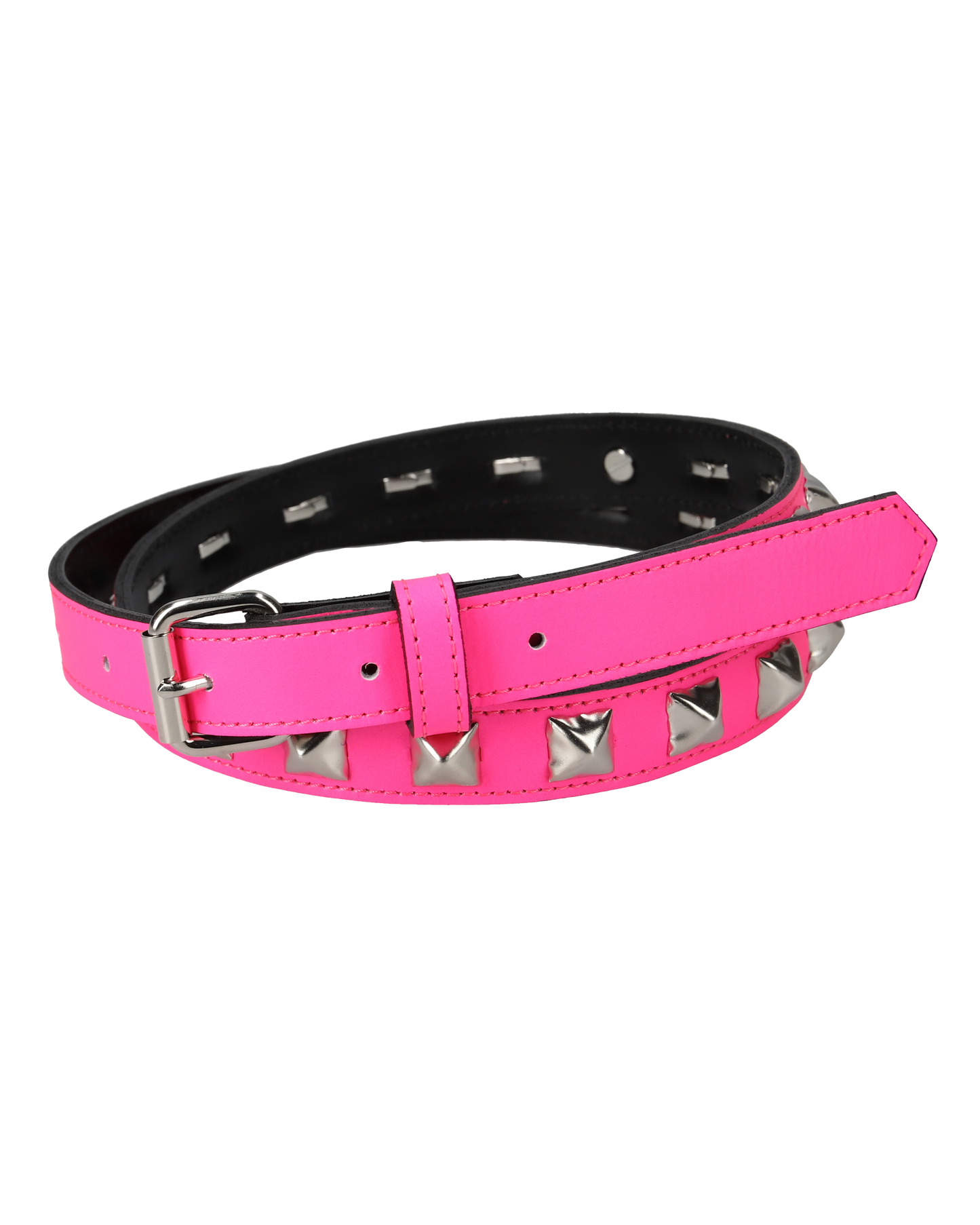 HALF STUDS BELT PINK