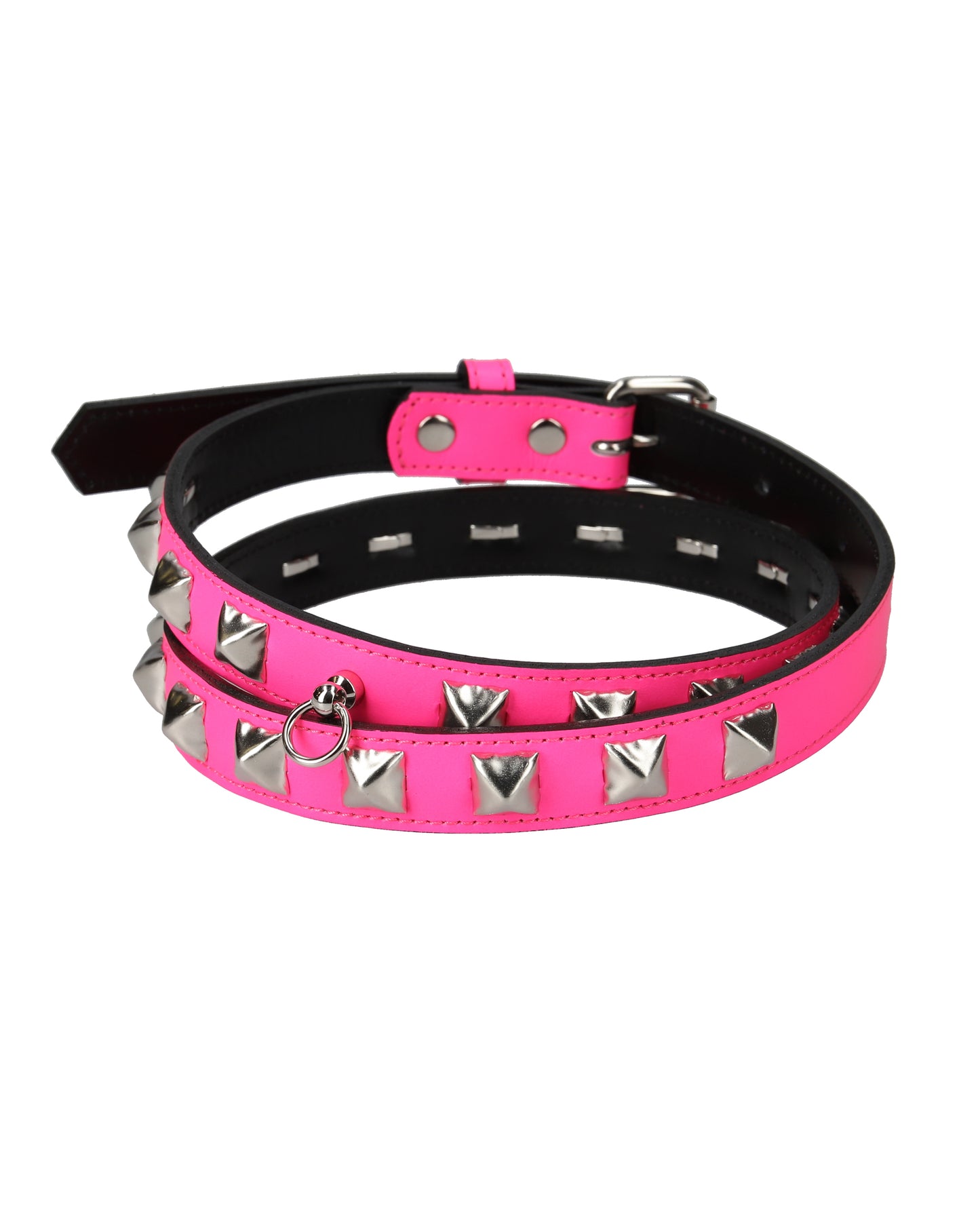 HALF STUDS BELT PINK