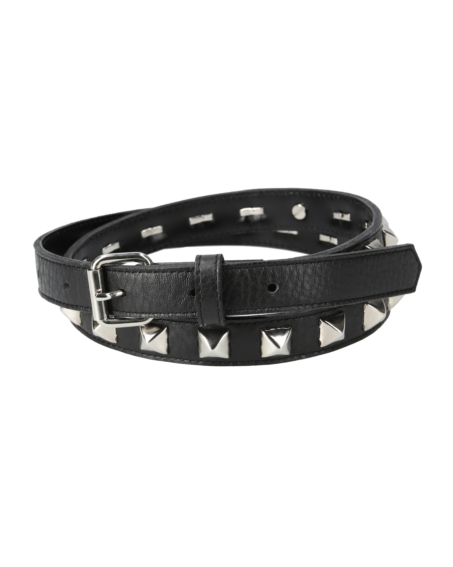 HALF STUDS BELT BLACK