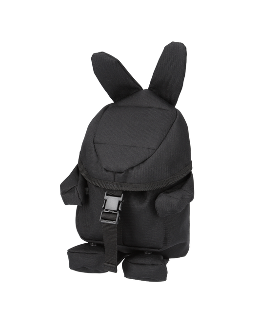 RABBIT POUCH BLACK