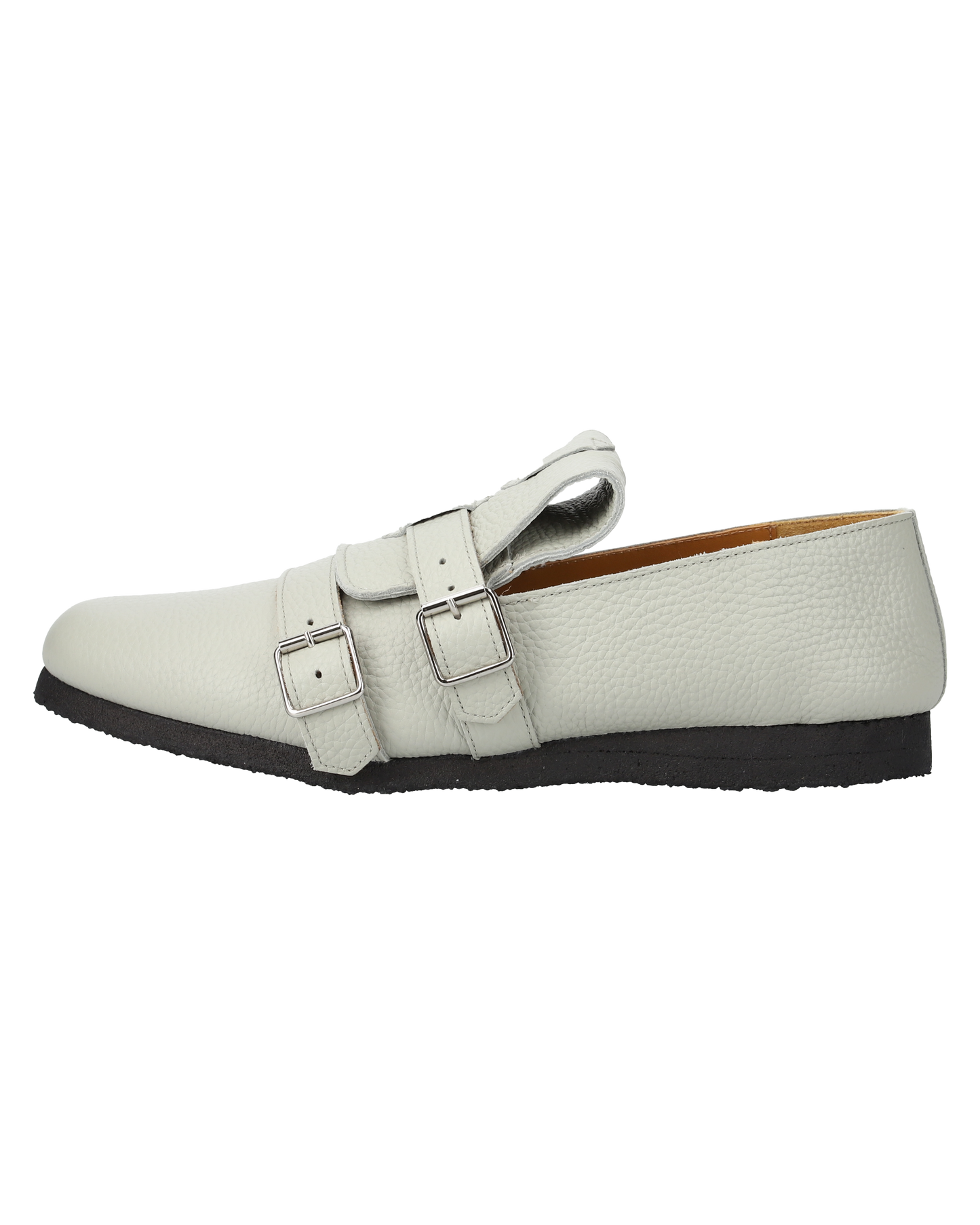 BELT SHOES WHITE BEIGE