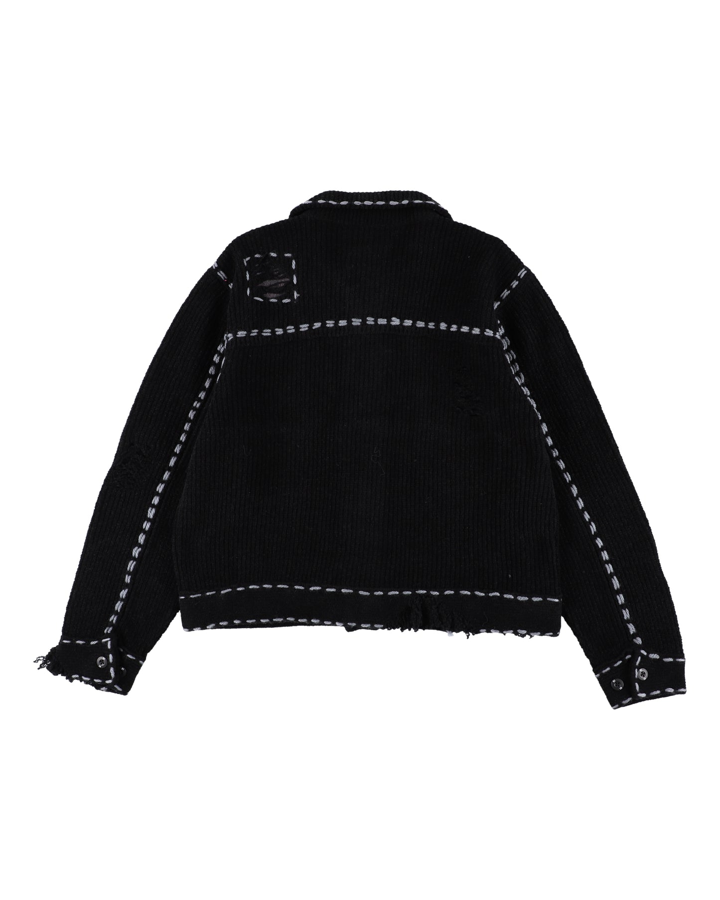 NH X PHINGERIN PG1 SAVAGE KNIT BLACK