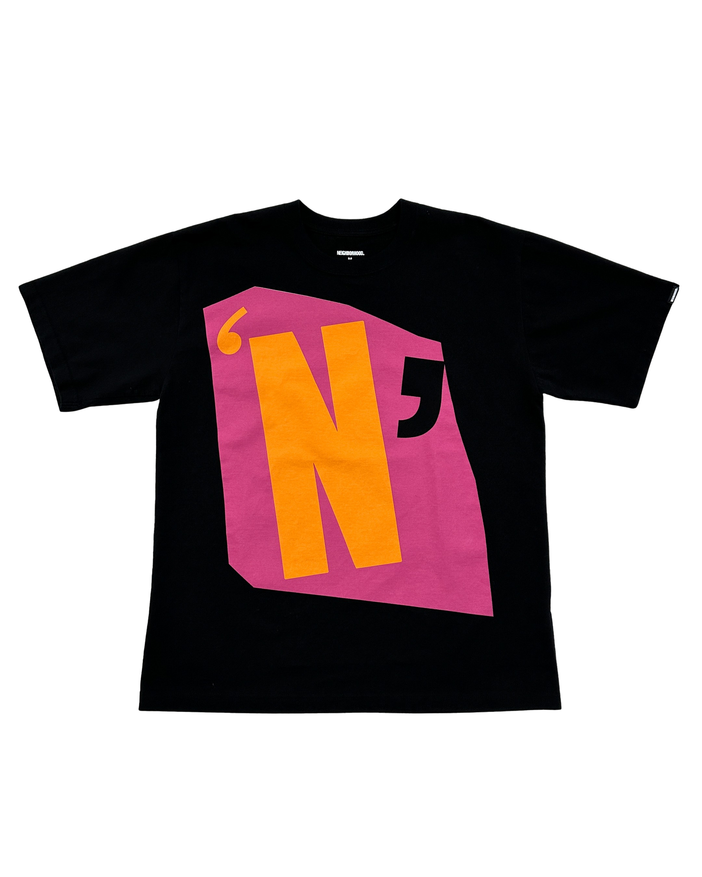 NH X PHINGERIN TEE SS BLACK