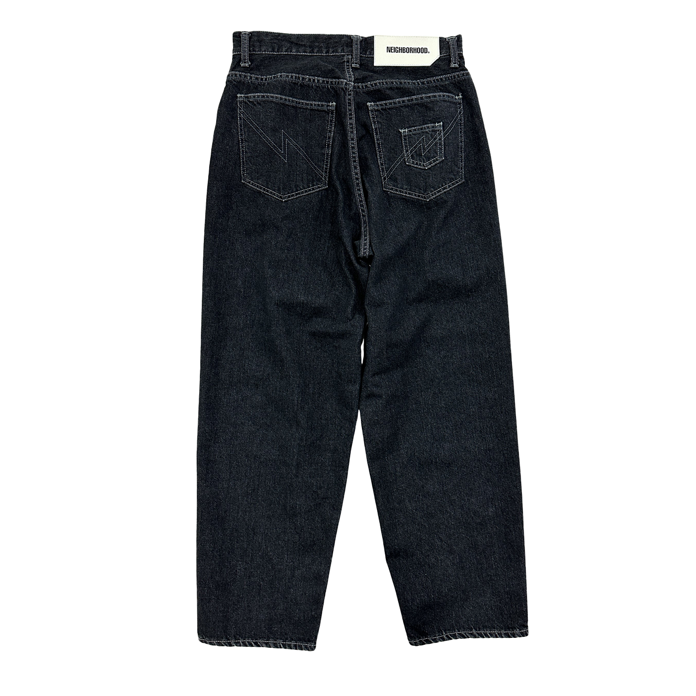 NH X PHINGERIN 6PK DENIM PANTS BLACK