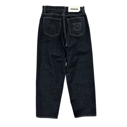 NH X PHINGERIN 6PK DENIM PANTS BLACK