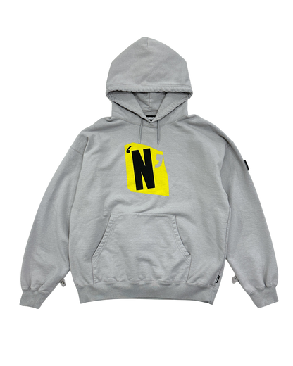 NH X PHINGERIN SWEAT HOODIE LS GREY