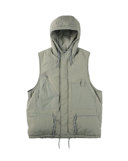 DOUBLE CUSHY HOODED JACKET GREY