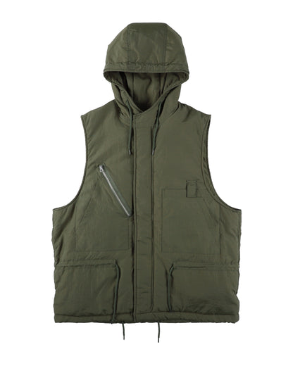 DOUBLE CUSHY HOODED JACKET OLIVE DRAB