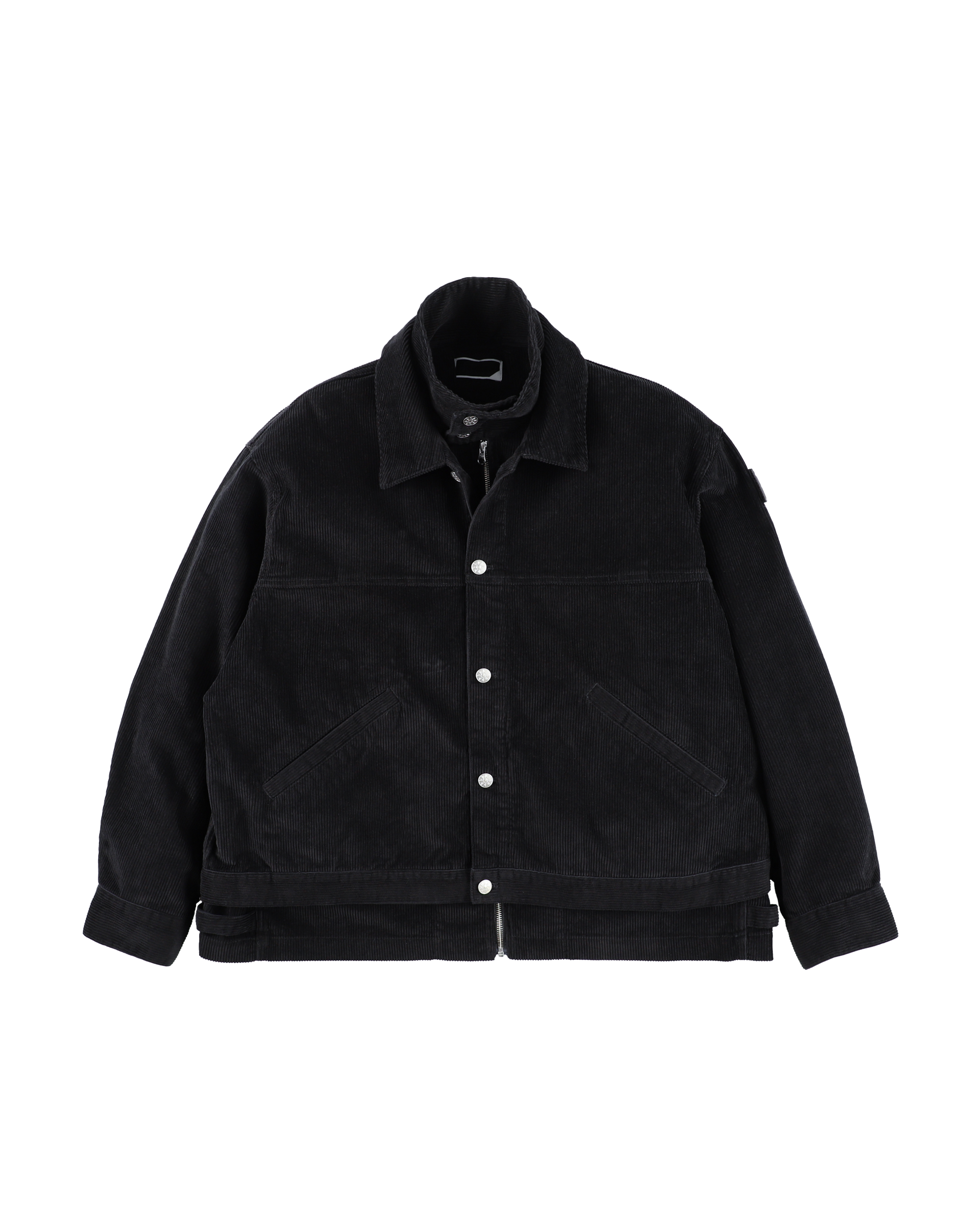 DOUBLE CORD JACKET BLACK – PHINGERIN