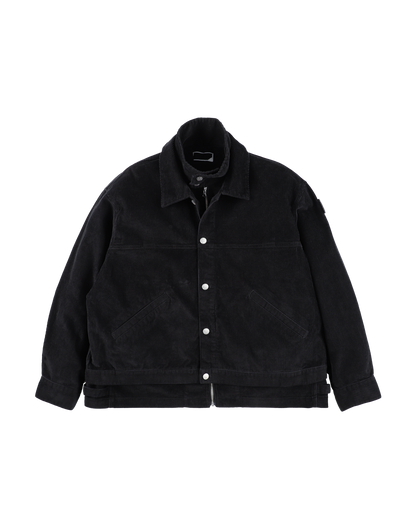 DOUBLE CORD JACKET BLACK