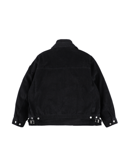 DOUBLE CORD JACKET BLACK
