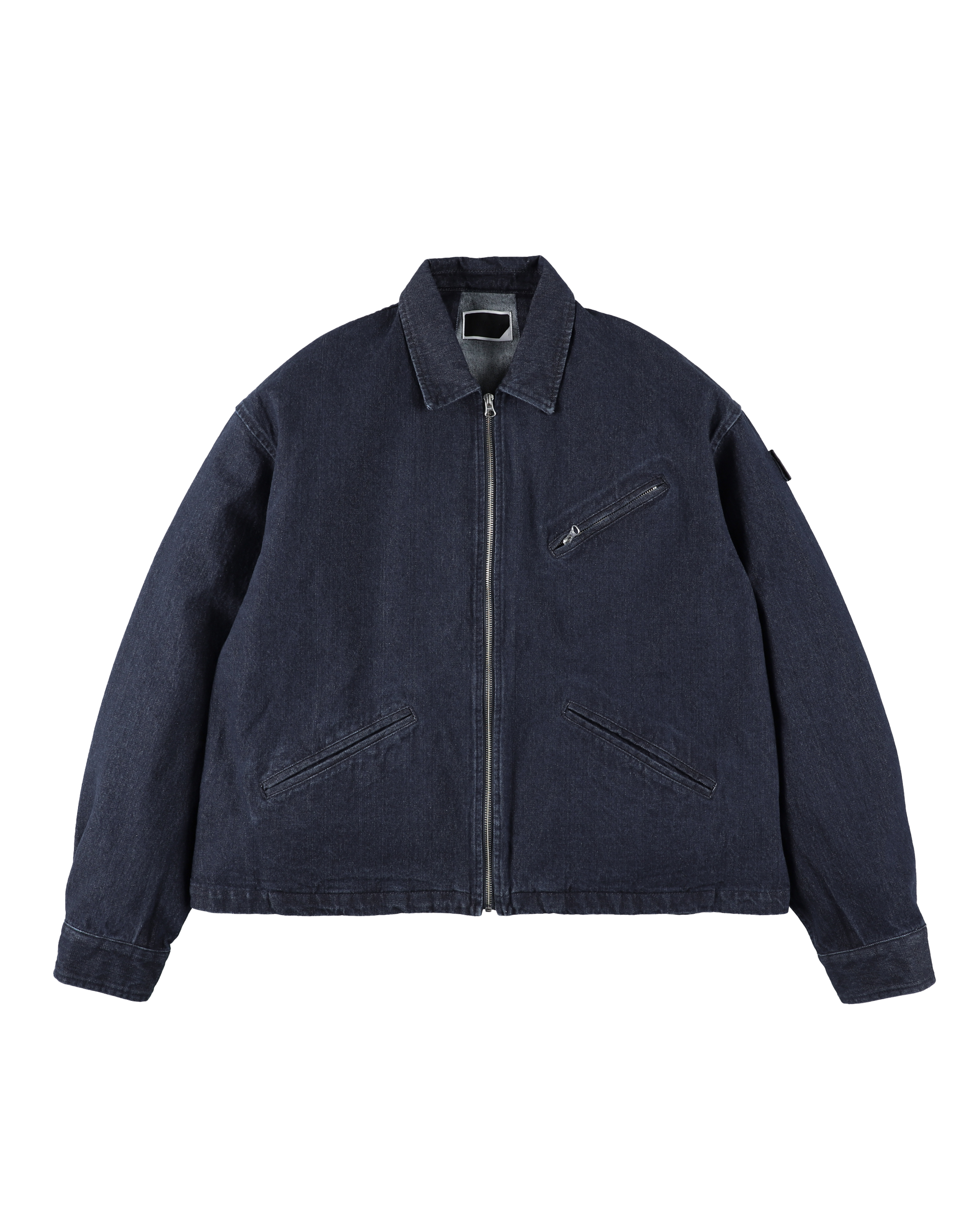 IENA　BLACK パフィージャケット ZIP DENIM WORK JACKET NAVY – PHINGERIN