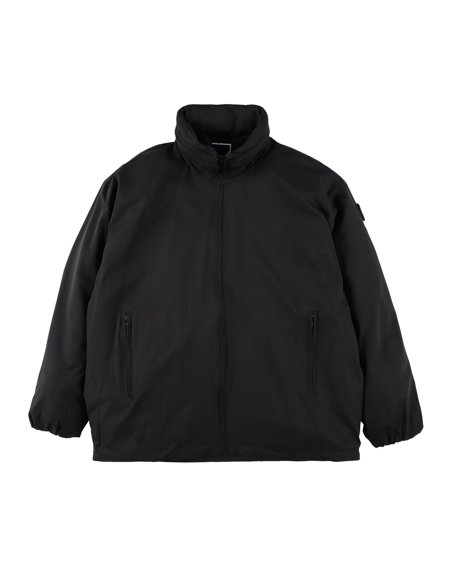 CUSHY FLEECE COLLAR JACKET BLACK