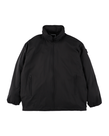 CUSHY FLEECE COLLAR JACKET BLACK
