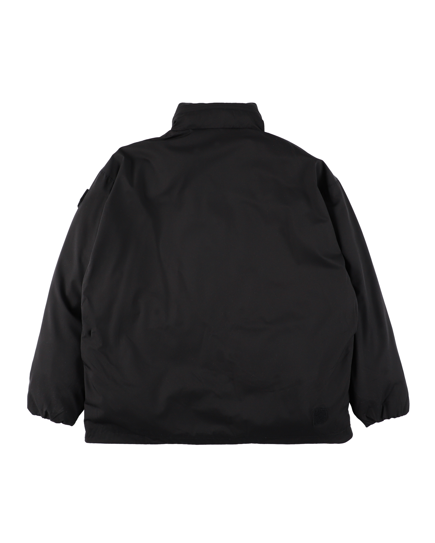 CUSHY FLEECE COLLAR JACKET BLACK