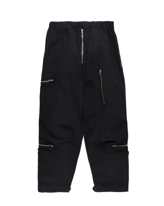 RIPSTOP FLIGHT PANTS BLACK
