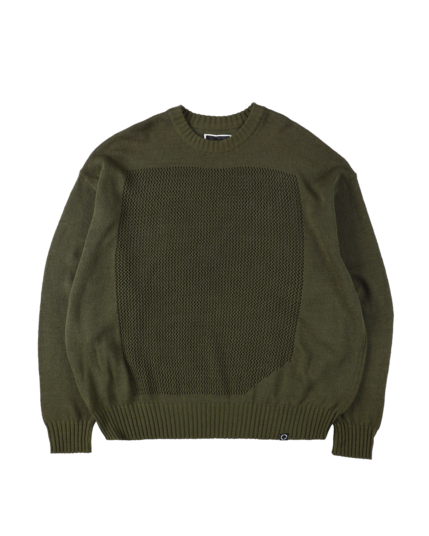 WINDOW WEB SWEATER OLIVE DRAB