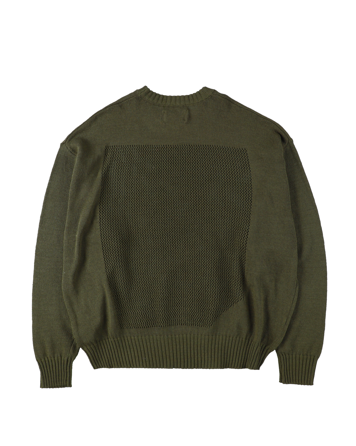 WINDOW WEB SWEATER OLIVE DRAB