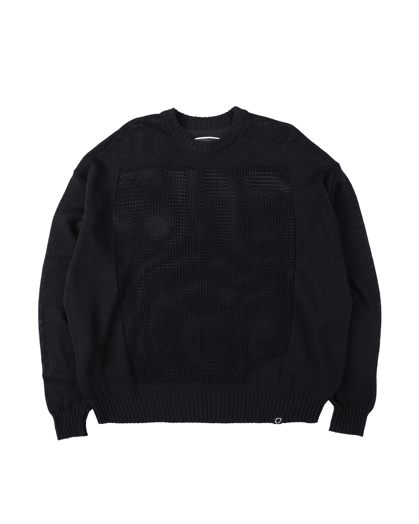 WINDOW WEB SWEATER BLACK