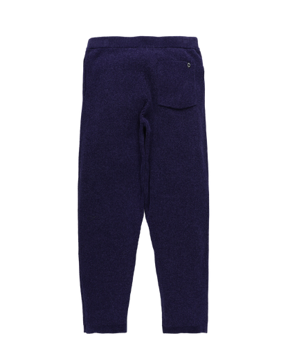 CORDY KNIT PANTS NAVY