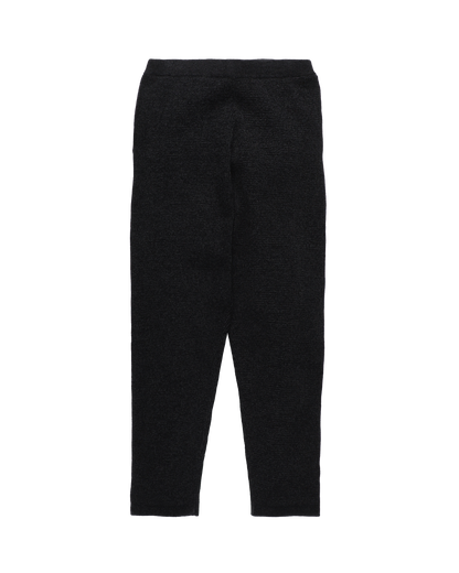 CORDY KNIT PANTS BLACK