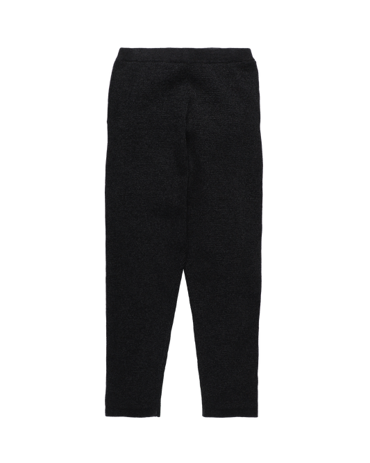 CORDY KNIT PANTS BLACK