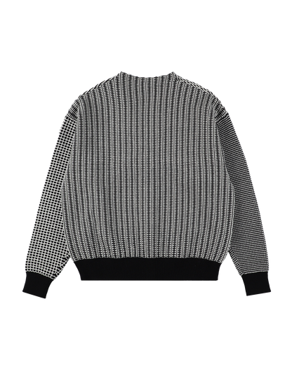 MULTI KNIT CARDIGAN BLACK