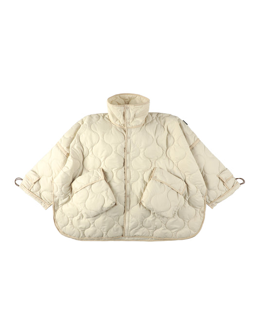 FUTON QUILT COAT BEIGE