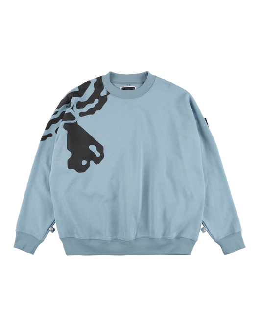 MONO SEAM SWEATSHIRT SAX