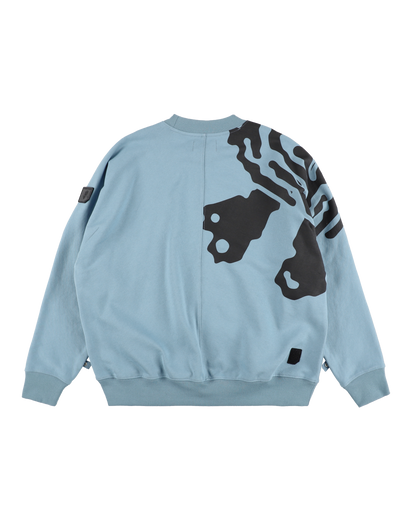 MONO SEAM SWEATSHIRT SAX