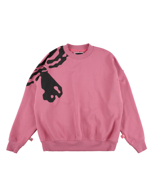 MONO SEAM SWEATSHIRT PINK