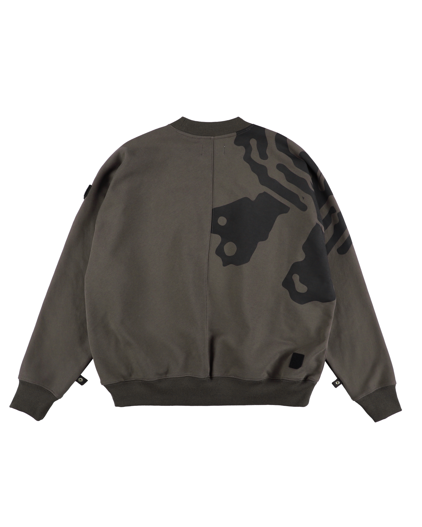 MONO SEAM SWEATSHIRT CHARCOAL