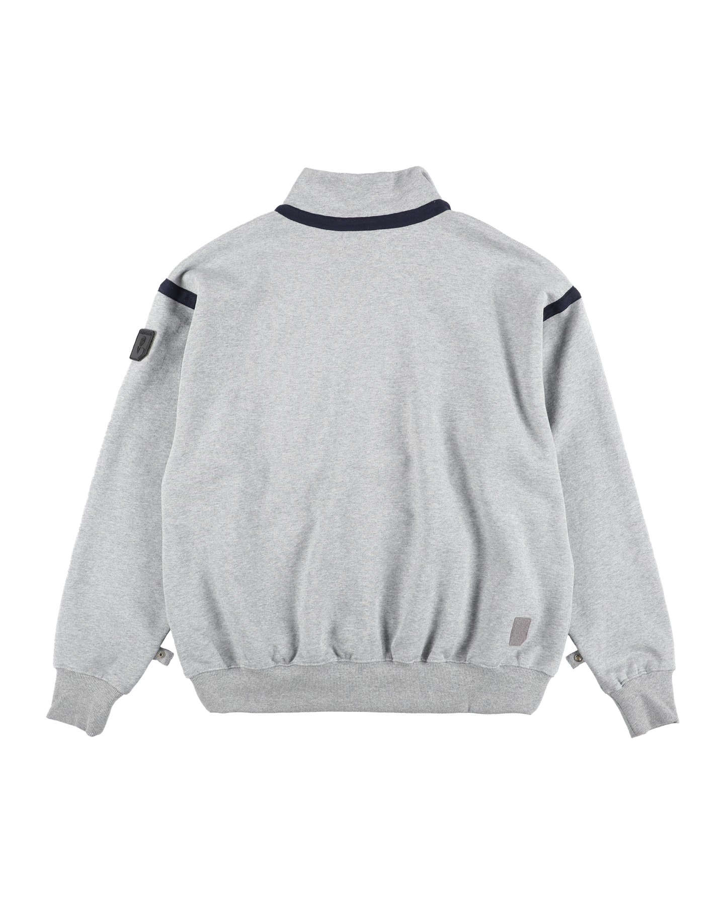 QUARTER ZIP SWEATSHIRT HEATHER GREY
