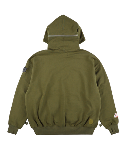 ZIPOFF HOODIE OLIVE DRAB