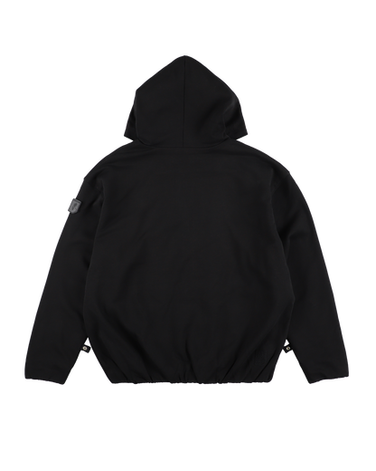 REVERSIBLE ZIP HOODIE ORIGINAL PLAID BLACK