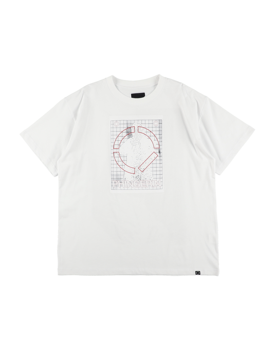 SHOOTING RANGE S/S TEE WHITE