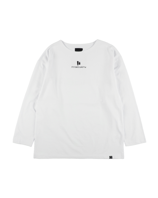 SECURITY BOATNECK L/S TEE WHITE