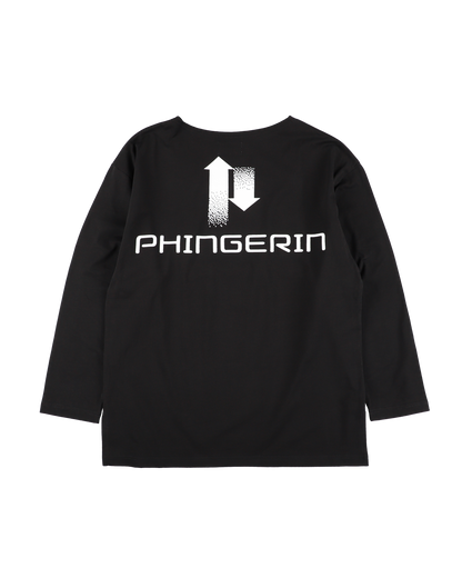 SECURITY BOATNECK L/S TEE BLACK