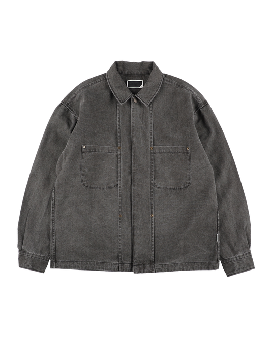 RIVET WORK SHIRT BLACK [WEB EXCLUSIVE COLOR]