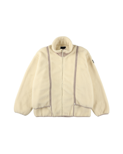 NOREN BOA FLEECE JACKET IVORY
